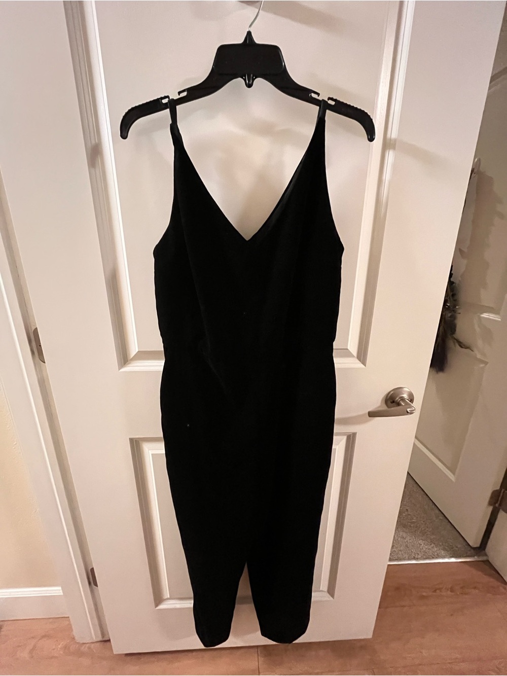 Banana Republic Black V-Neck Jumpsuit